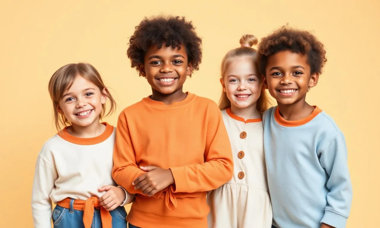 Matching kids outfit ideas for family photos